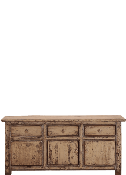 Oud Chinees dressoir 4386 in bruin-beige van Koreman Exclusive Carpets.