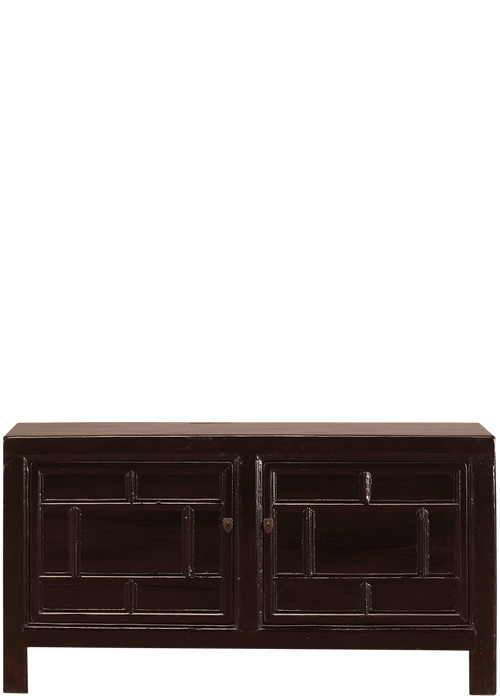 Oud Chinees dressoir 4417 in zwart van Koreman Exclusive Carpets.