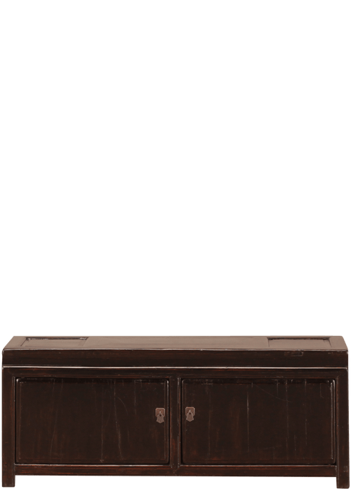 Oude Chinese kast 4421 in zwart van Koreman Exclusive Carpets.