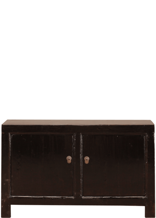 Oude Chinese kast 4423 in zwart van Koreman Exclusive Carpets.
