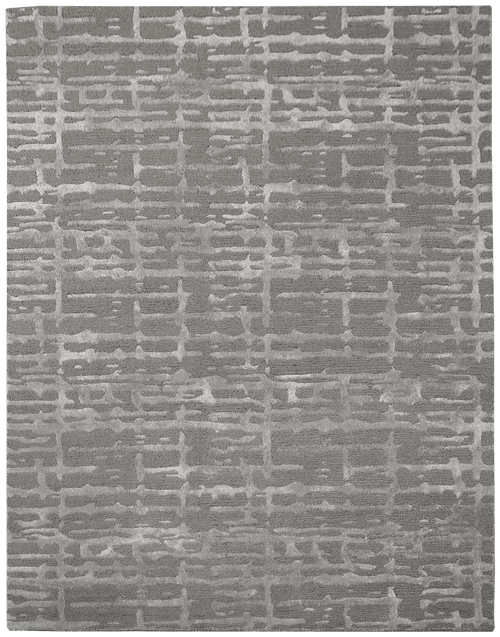 Noble Design Laurel Green tapijt in groen-grijs van Koreman Exclusive Carpets, gemaakt van wol.