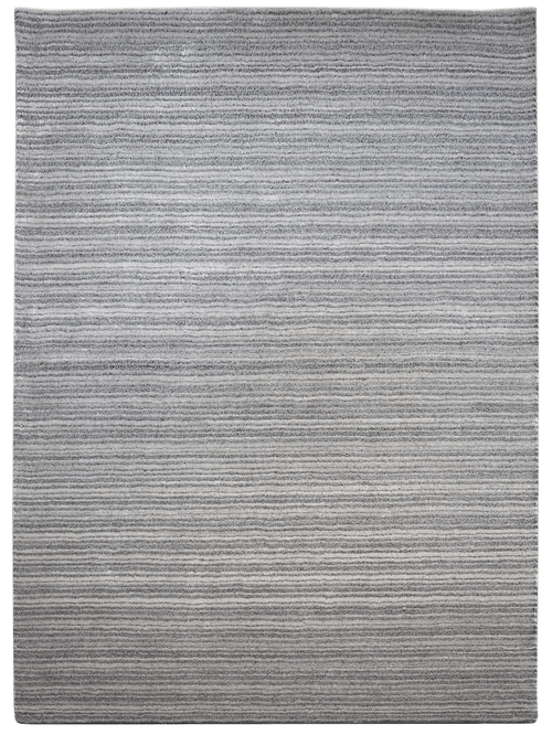 Sillon Antraciet design tapijt in grijs van Koreman Exclusive Carpets, gemaakt van wol.