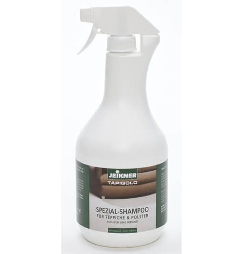 Tapijt Shampoo van Koreman Exclusive Carpets voor het reinigen van tapijten en vloerkleden.