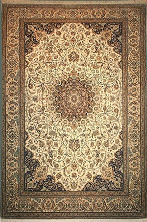 Nain 6/la Ancient Beige Flowers