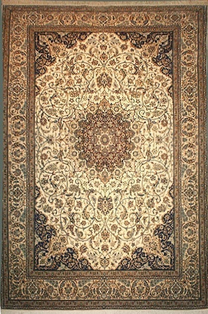 Nain 6/la Ancient Beige Flowers