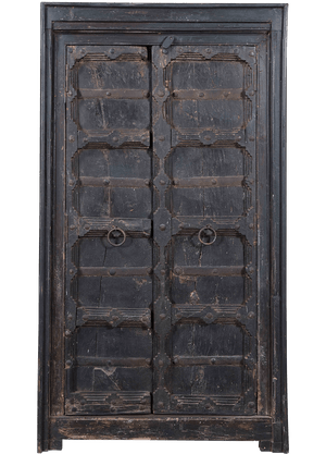 Oude almirah kast uit India 4271