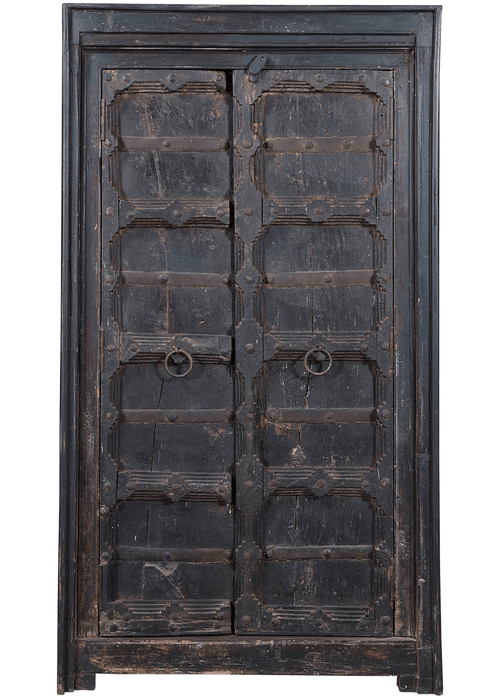 Oude almirah kast uit India 4271