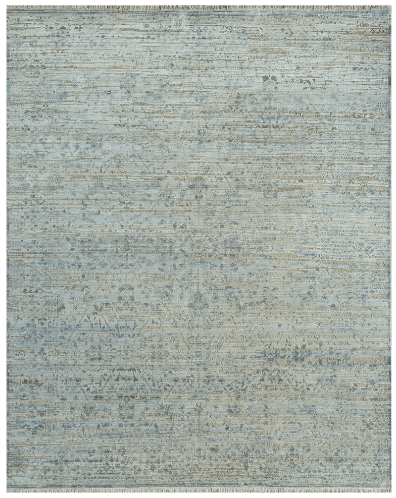 Riviera Silica Grey tapijt in grijs van Koreman Exclusive Carpets, handgeknoopt uit wol.