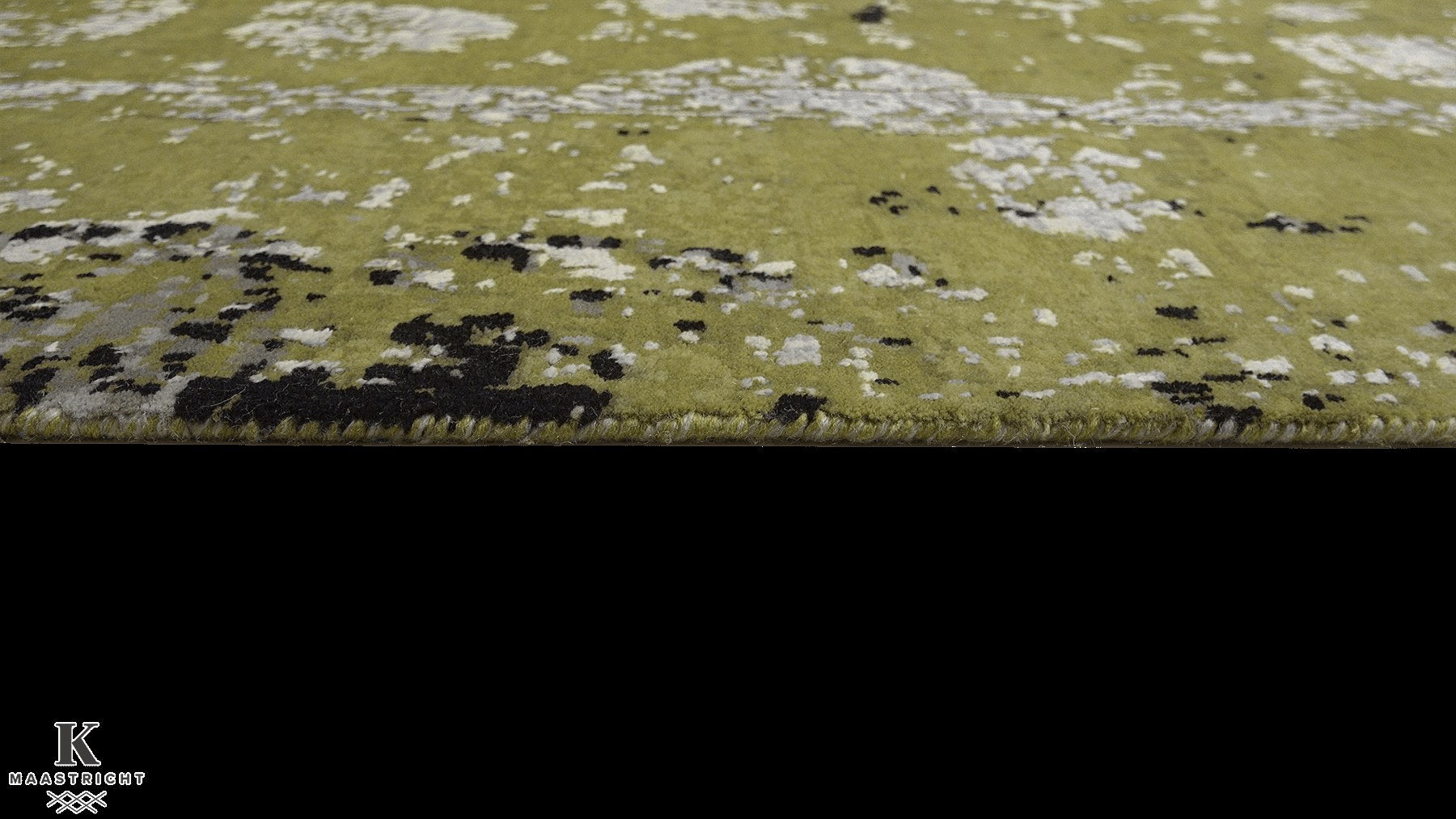 Avant Garde Kashan design 5260 vloerkleed in blauw-grijs-groen van Koreman Exclusive Carpets, handgeknoopt uit wol.
