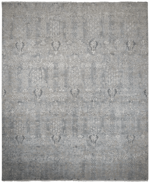 Avant Garde Mural white/ blue design