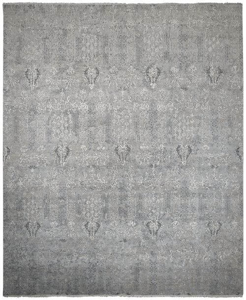 Avant Garde Mural white/ blue design