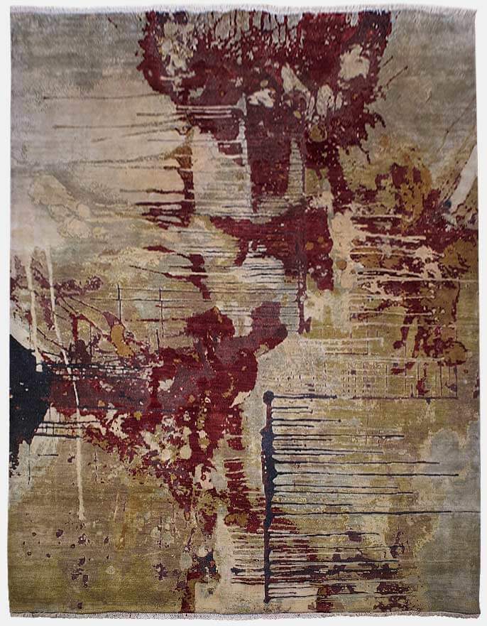Avant-garde Collision of Red 02719