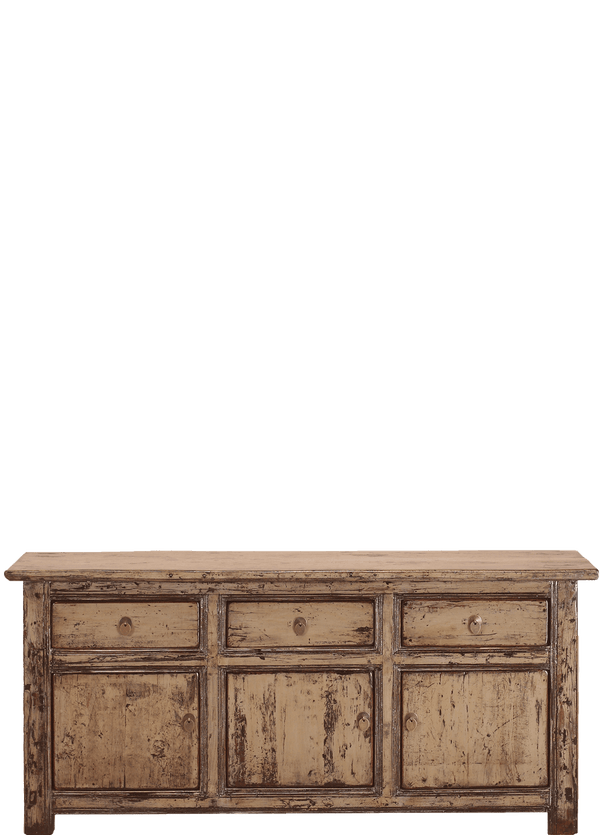 Oud Chinees dressoir 4386 in bruin-beige van Koreman Exclusive Carpets.