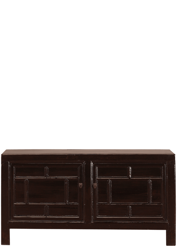 Oud Chinees dressoir 4417 in zwart van Koreman Exclusive Carpets.