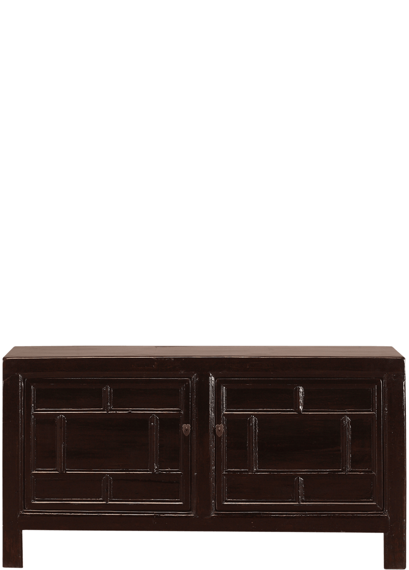 Oud Chinees dressoir 4417 in zwart van Koreman Exclusive Carpets.