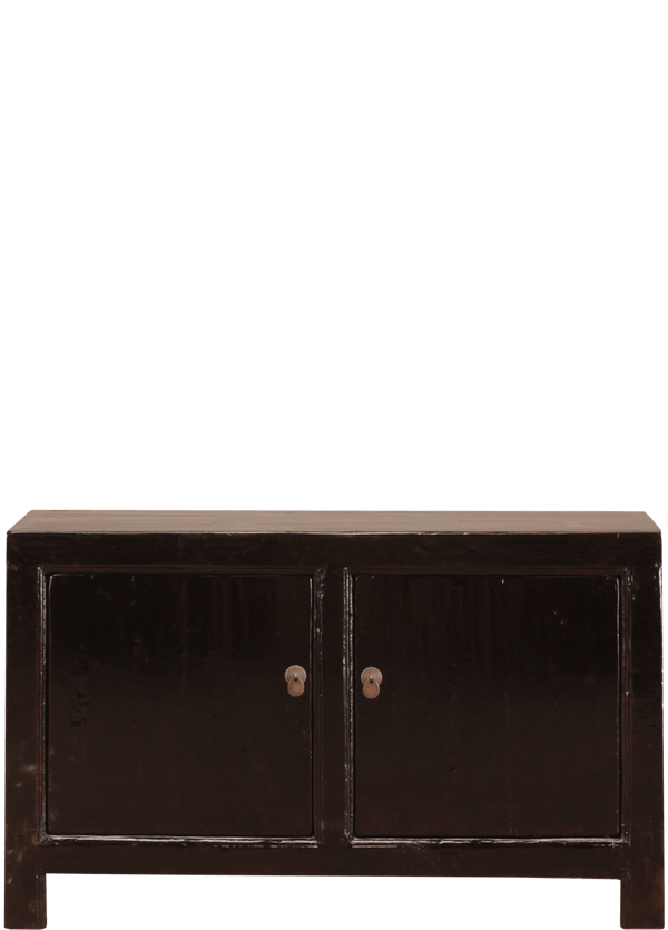 Oude Chinese kast 4423 in zwart van Koreman Exclusive Carpets.