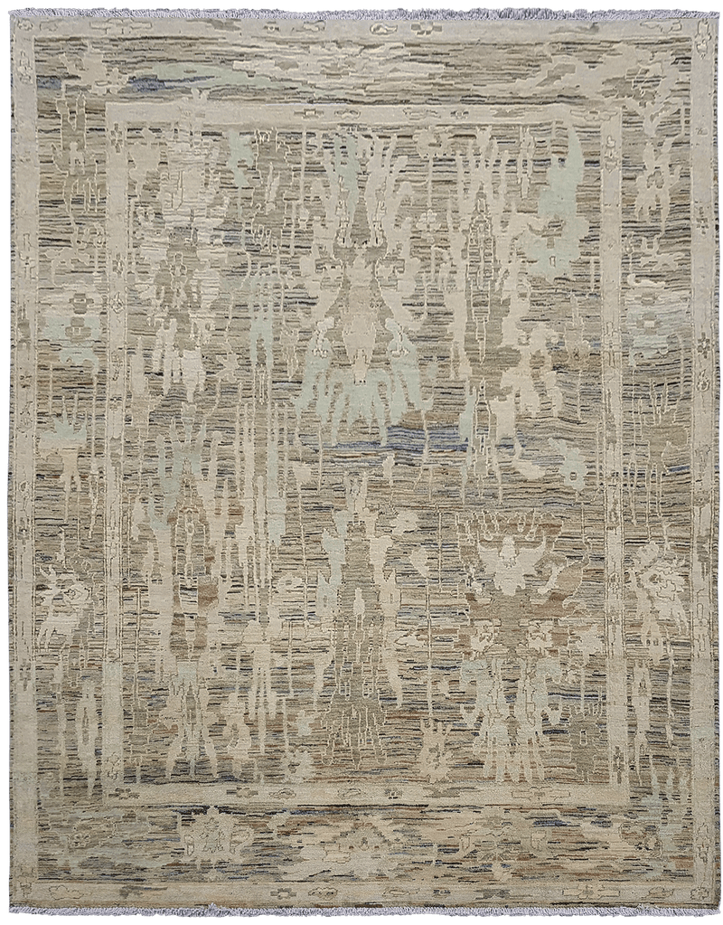 Kashkuli Pastel vloerkleed in beige van Koreman Exclusive Carpets, handgeknoopt uit wol.