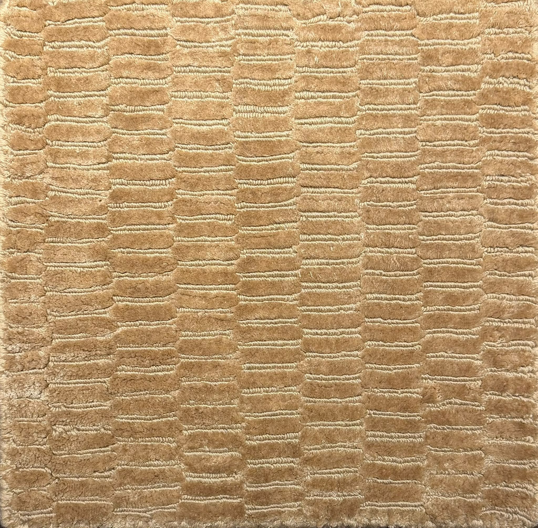 Mosa Design vloerkleed van Koreman Exclusive Carpets, handloom uit tencel.
