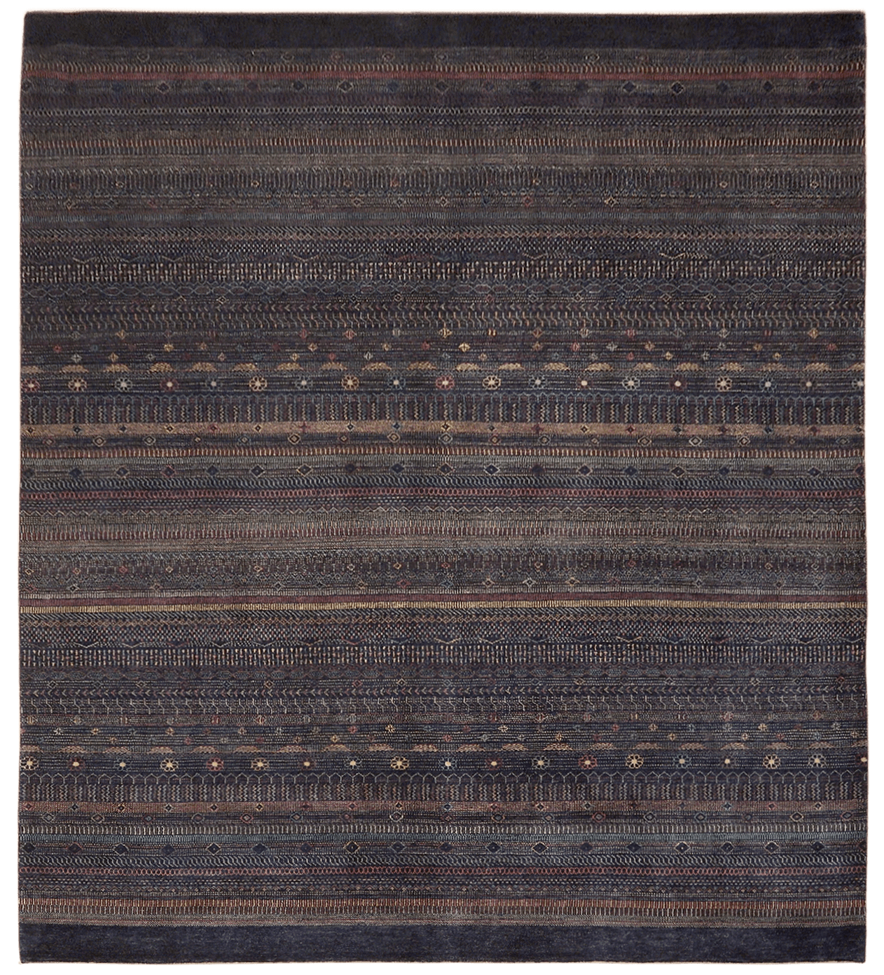 Gabbeh Zagros Striped Evening