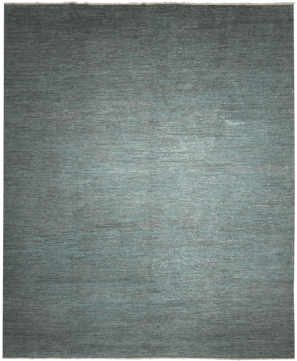 Gabbeh Zagros Mystique Ocean vloerkleed in groen van Koreman Exclusive Carpets, handgeknoopt uit wol.