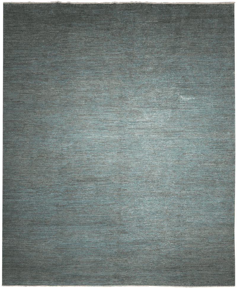 Gabbeh Zagros Mystique Ocean vloerkleed in groen van Koreman Exclusive Carpets, handgeknoopt uit wol.