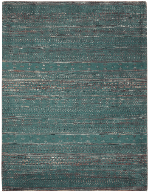 Gabbeh Zagros Pine Green