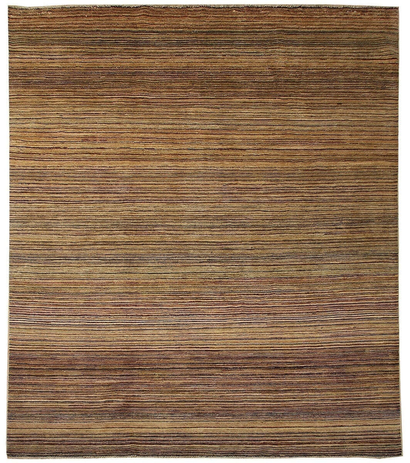 Gabbeh Zagros 01804 vloerkleed in bruin van Koreman Exclusive Carpets, handgeknoopt uit wol.