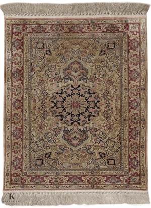 Hereke Naturseidenteppich 4771