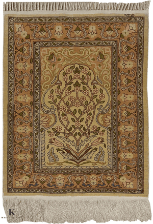 Hereke Naturseidenteppich 4840