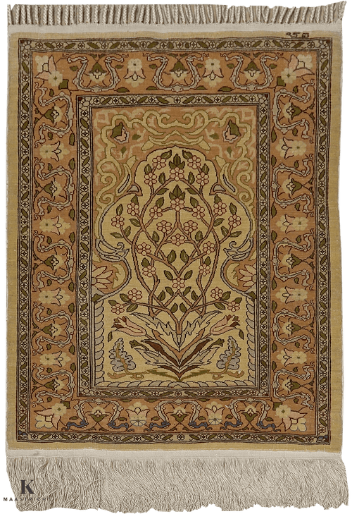 Hereke Natuurzijde tapijt 4840