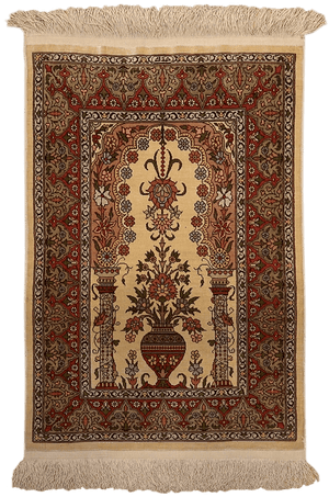 Hereke Naturseidenteppich 03283