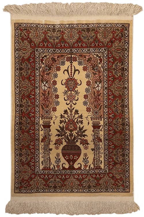 Hereke Natuurzijde tapijt 03283