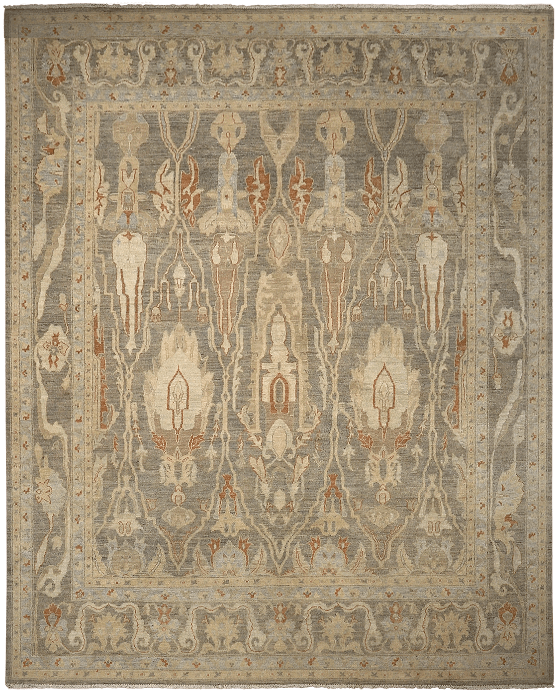 Ikat Farahan Hieroglyphic Beige