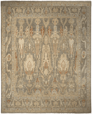 Ikat Farahan Hieroglyphic Beige