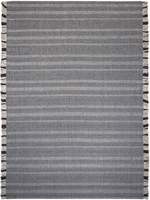 Joy anthrazitfarbener Design-Teppich