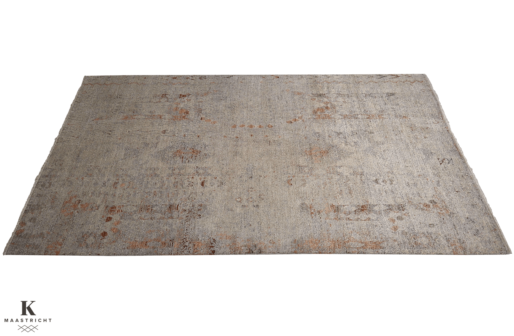 Kashkuli Art vloerkleed in beige van Koreman Exclusive Carpets, handgeknoopt uit wol.