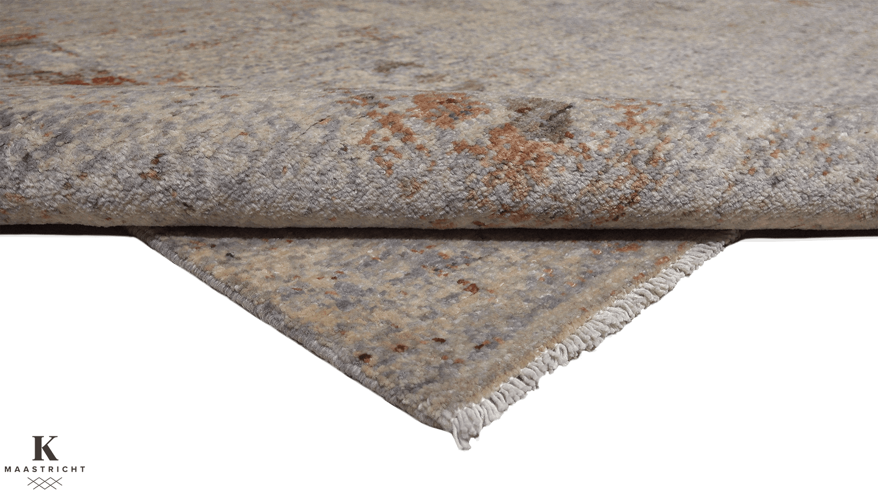Kashkuli Art vloerkleed in beige van Koreman Exclusive Carpets, handgeknoopt uit wol.