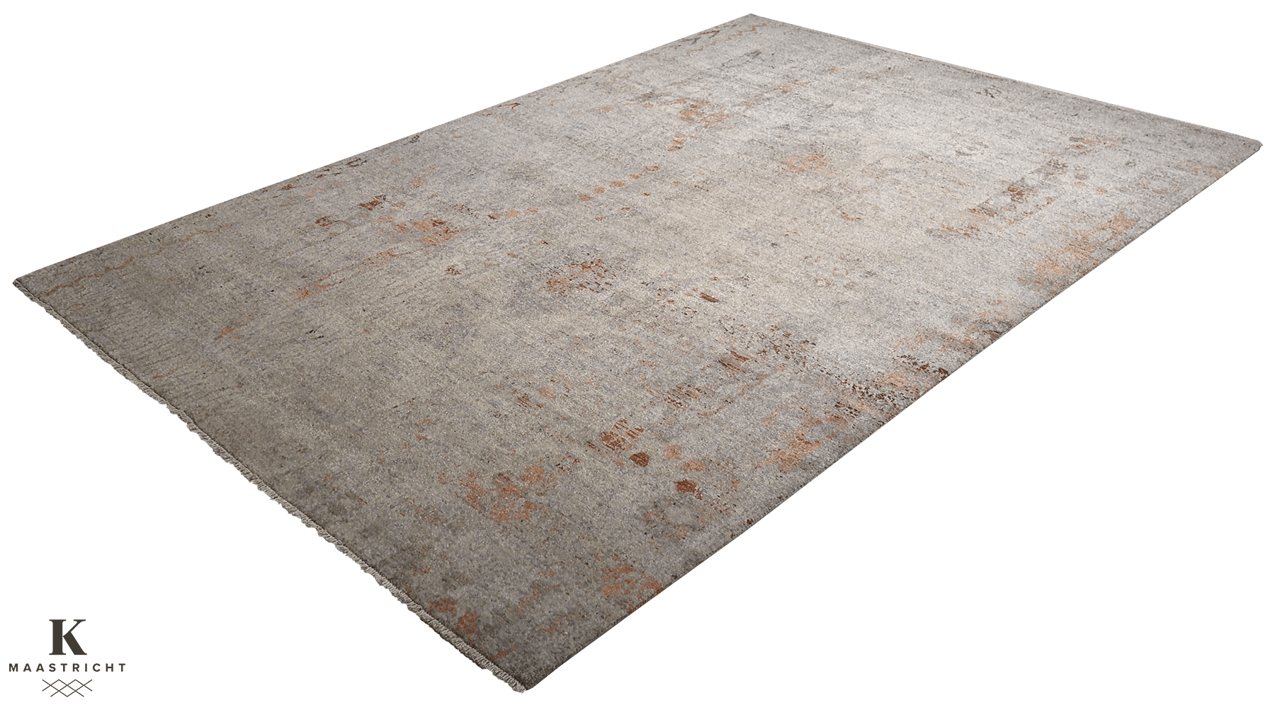 Kashkuli Art vloerkleed in beige van Koreman Exclusive Carpets, handgeknoopt uit wol.