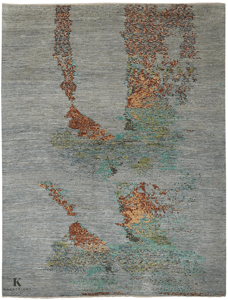 Kashkuli Art tapijt 4575 van Koreman Exclusive Carpets, handgeknoopt uit wol.