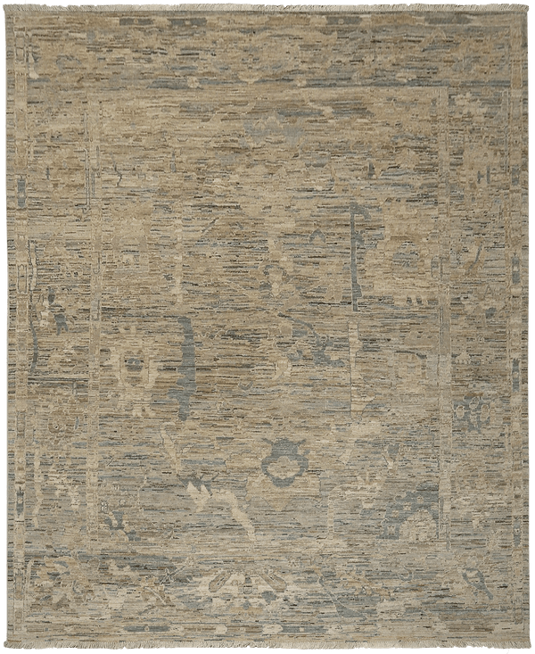 Kashkuli Exclusief tapijt 4461 in beige van Koreman Exclusive Carpets, handgeknoopt uit wol.