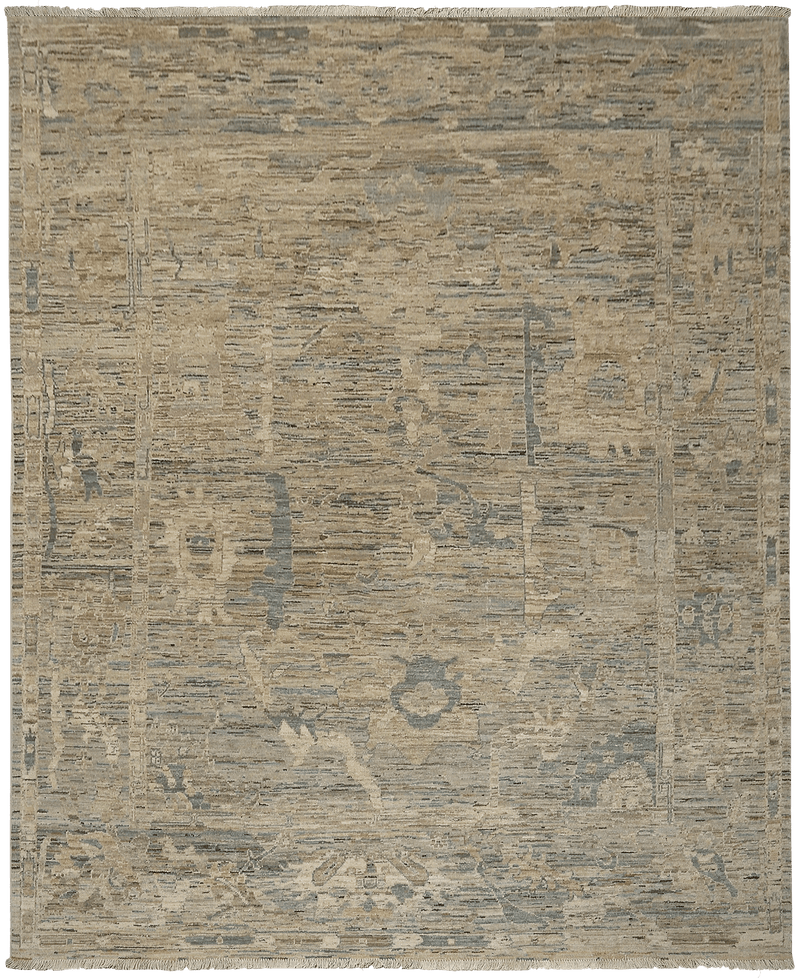 Kashkuli Exclusief tapijt 4461 in beige van Koreman Exclusive Carpets, handgeknoopt uit wol.