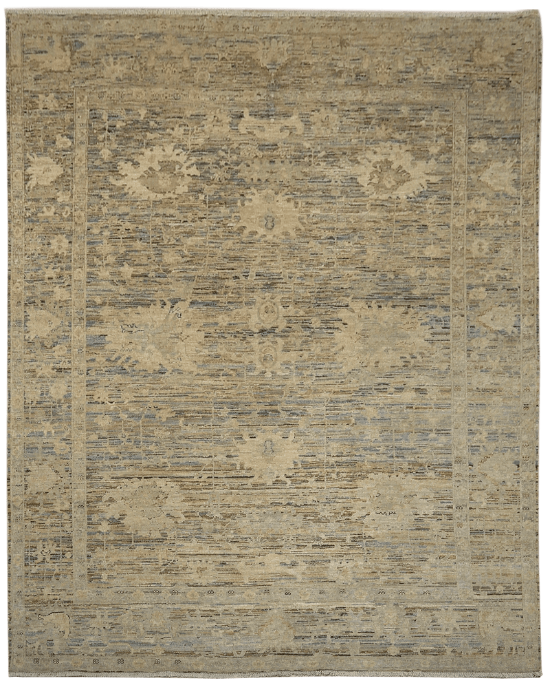 Kashkuli Exclusief tapijt 4131 in beige van Koreman Exclusive Carpets, handgeknoopt uit wol.