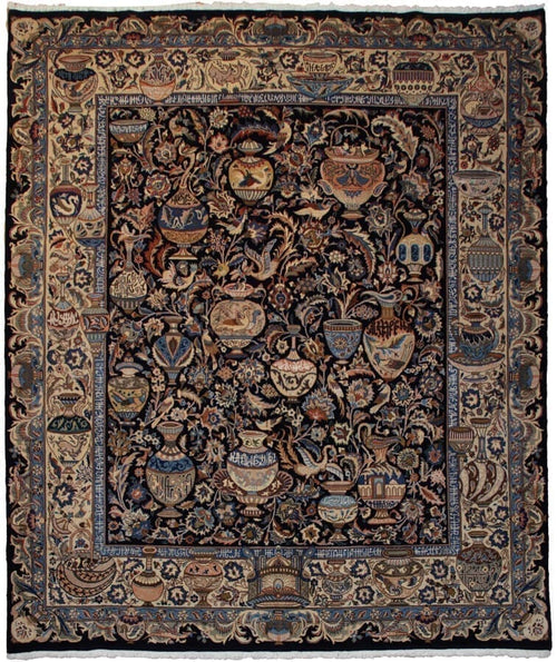 Kashmar Iranian Blue Shapes