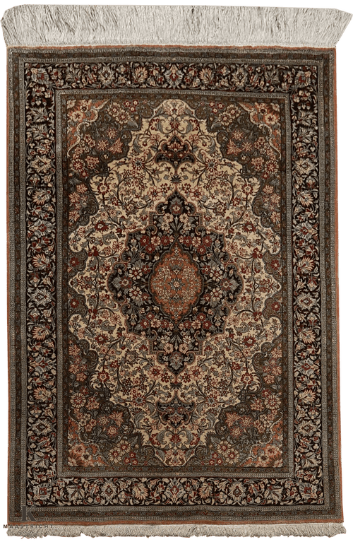 Kashmir Zijde tapijt 4826