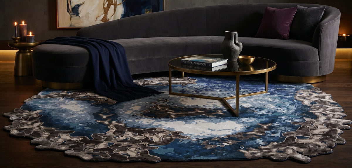 Design vloerkleden collectie van Koreman Exclusive Carpets.