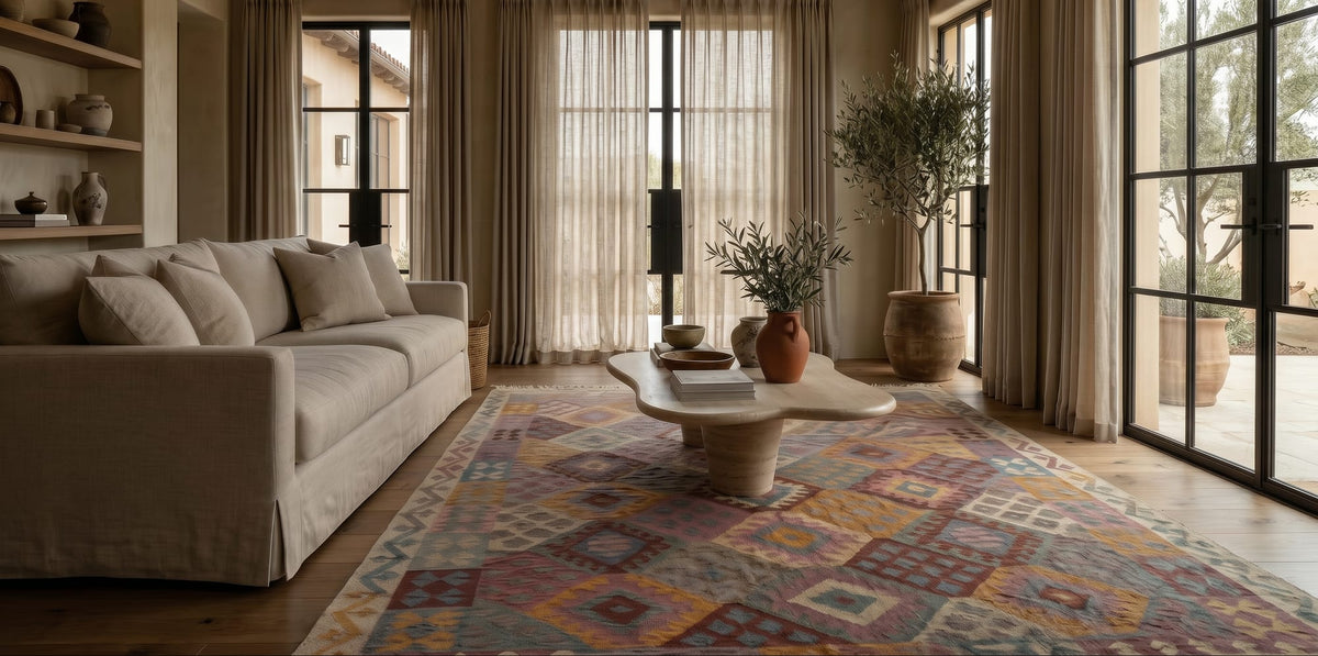 Kelim tapijten collectie van Koreman Exclusive Carpets.