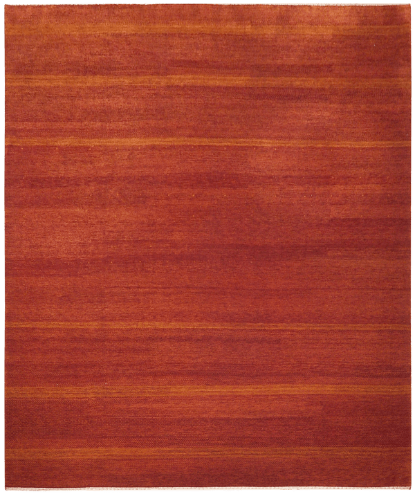 Loribaft uit Iran 4151 vloerkleed in rood-oranje van Koreman Exclusive Carpets, handgeknoopt uit wol.