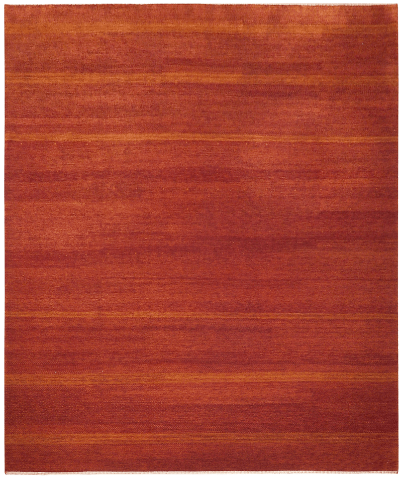 Loribaft uit Iran 4151 vloerkleed in rood-oranje van Koreman Exclusive Carpets, handgeknoopt uit wol.