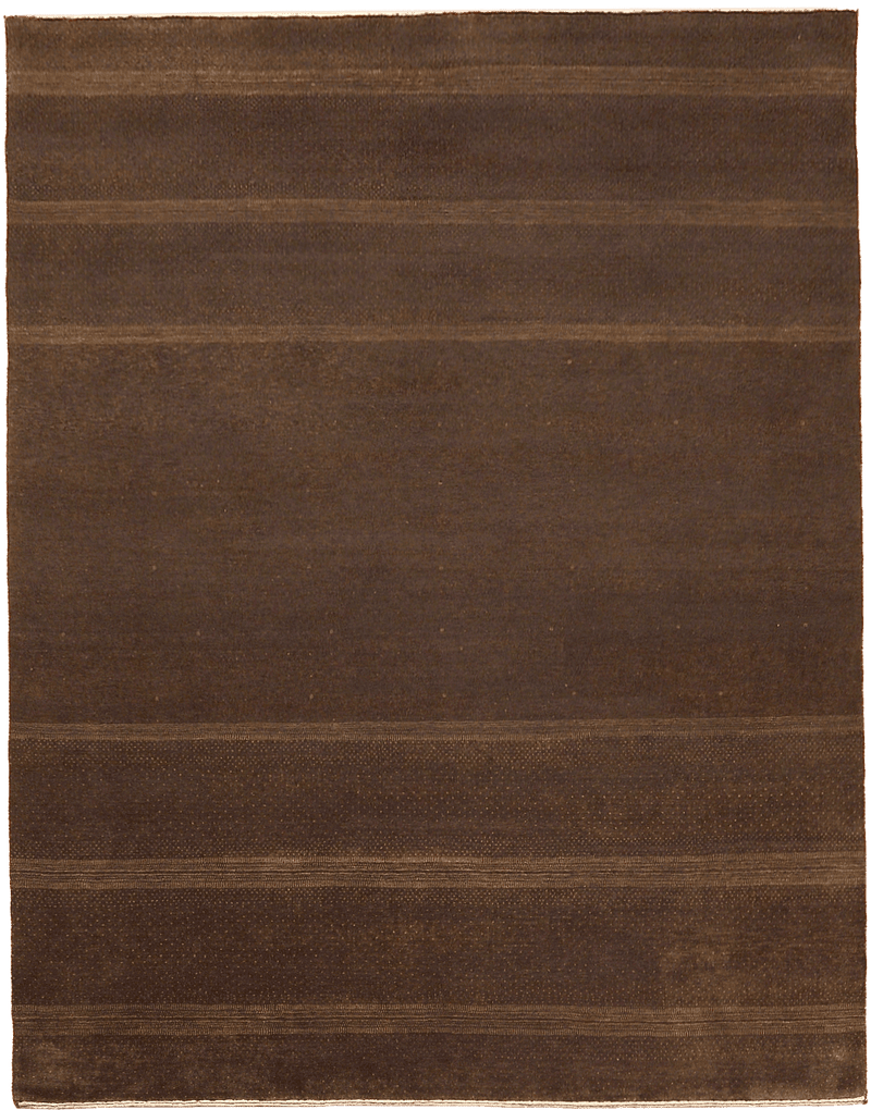 Loribaft 00080 vloerkleed in bruin van Koreman Exclusive Carpets, handgeknoopt uit wol.
