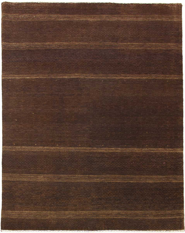 Loribaft tapijt 00244 in bruin van Koreman Exclusive Carpets, handgeknoopt uit wol.